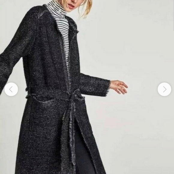 Zara tweed cardigan - Picture 4 of 8